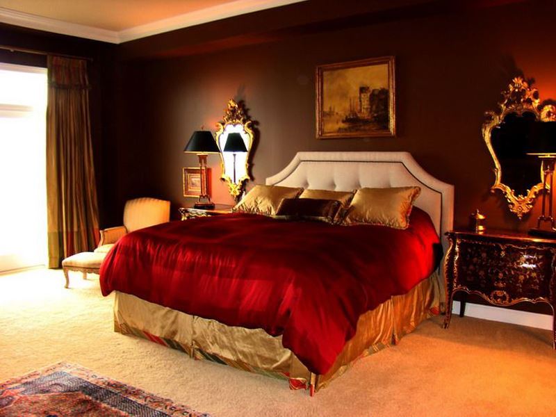 Kırmızı Yatak Odası Dekorasyonu Dekoloji Ev Dekorasyon Fikirleri Blogu