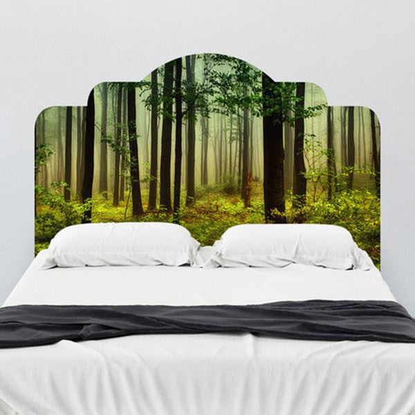 Yatak başlığı duvar kağıdı Orman