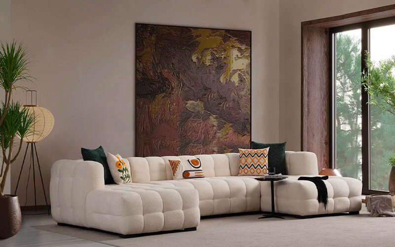 Köşe Koltuk Takımlarında Şıklık, Düzen ve Rahatlık Aynı Alanda