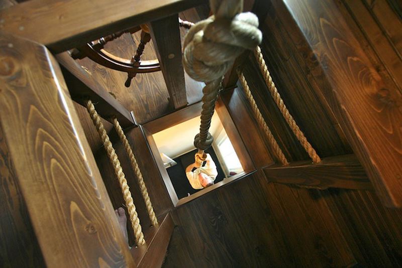 Korsan gemisi çocuk odası dekorasyon