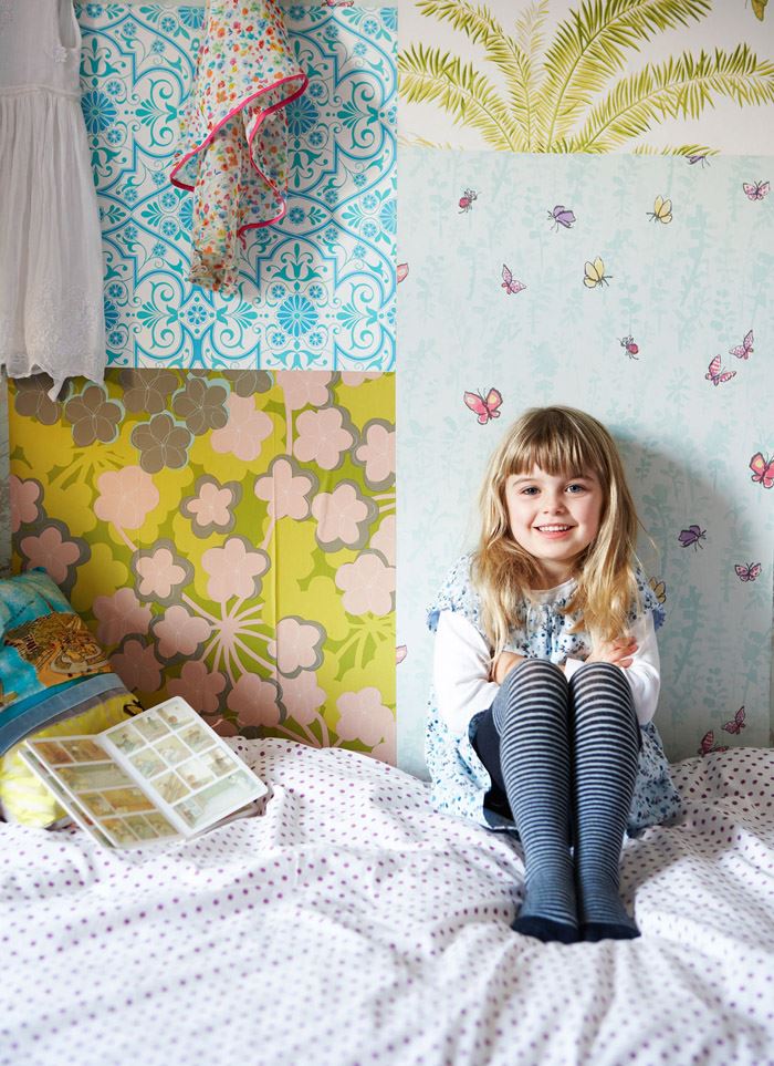 Pastel tonlarda çocuk odası dekorasyonu